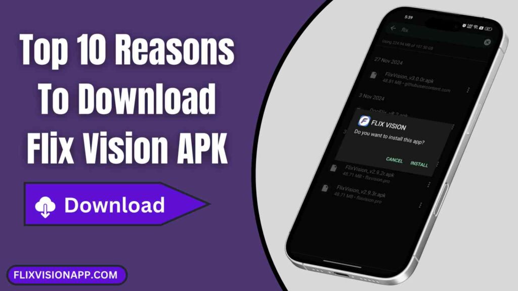 Top 10 Reasons to Download Flix Vision APK Today Top 10 Reasons to Download Flix Vision APK Today